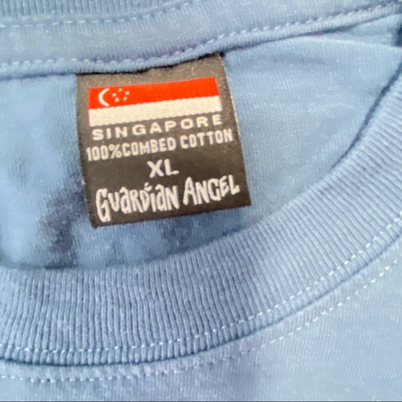 Guardian Angel Singapore graphic tee 100% cotton men size XL - Picture 2 of 7